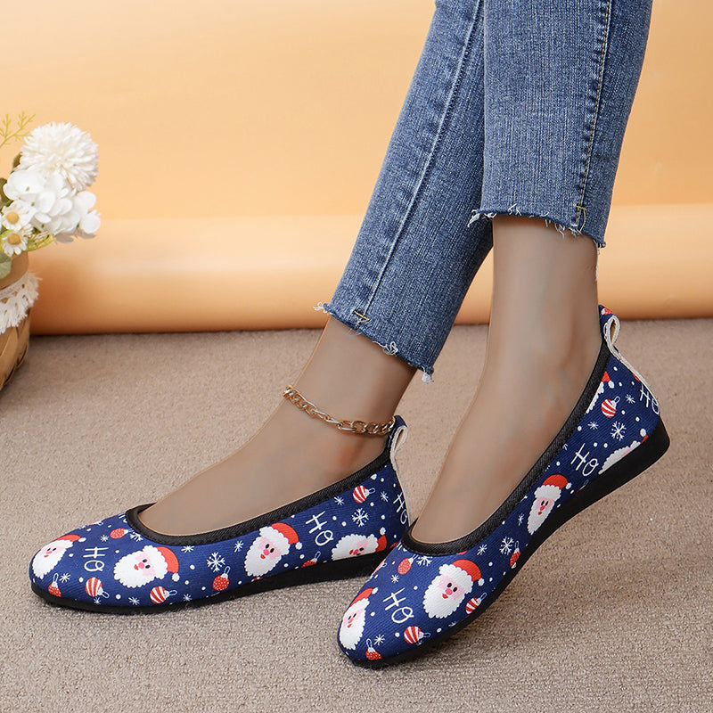 Chaussures en toile à motif de dessins animés