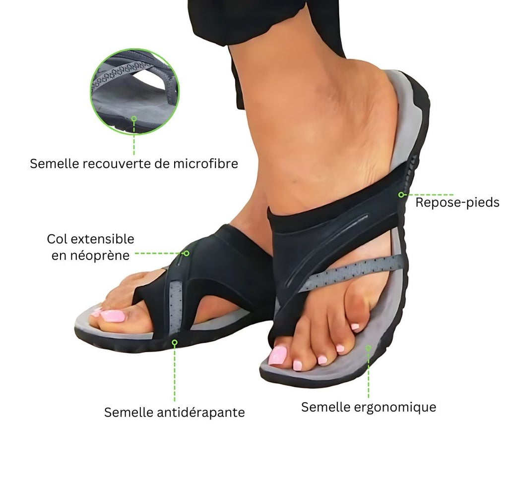 Sandales orthopédiques de confort