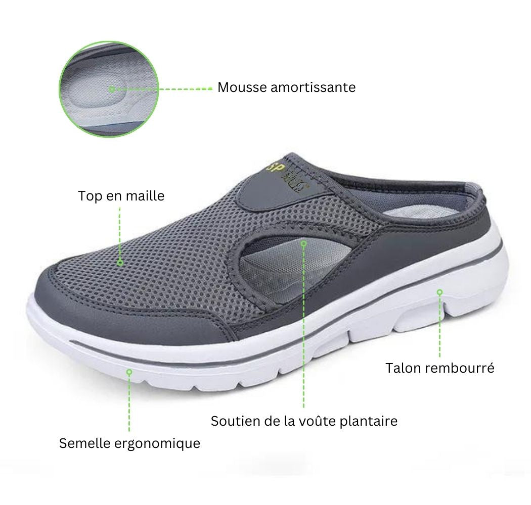 Sandales orthopédiques confortables et respirantes pour hommes