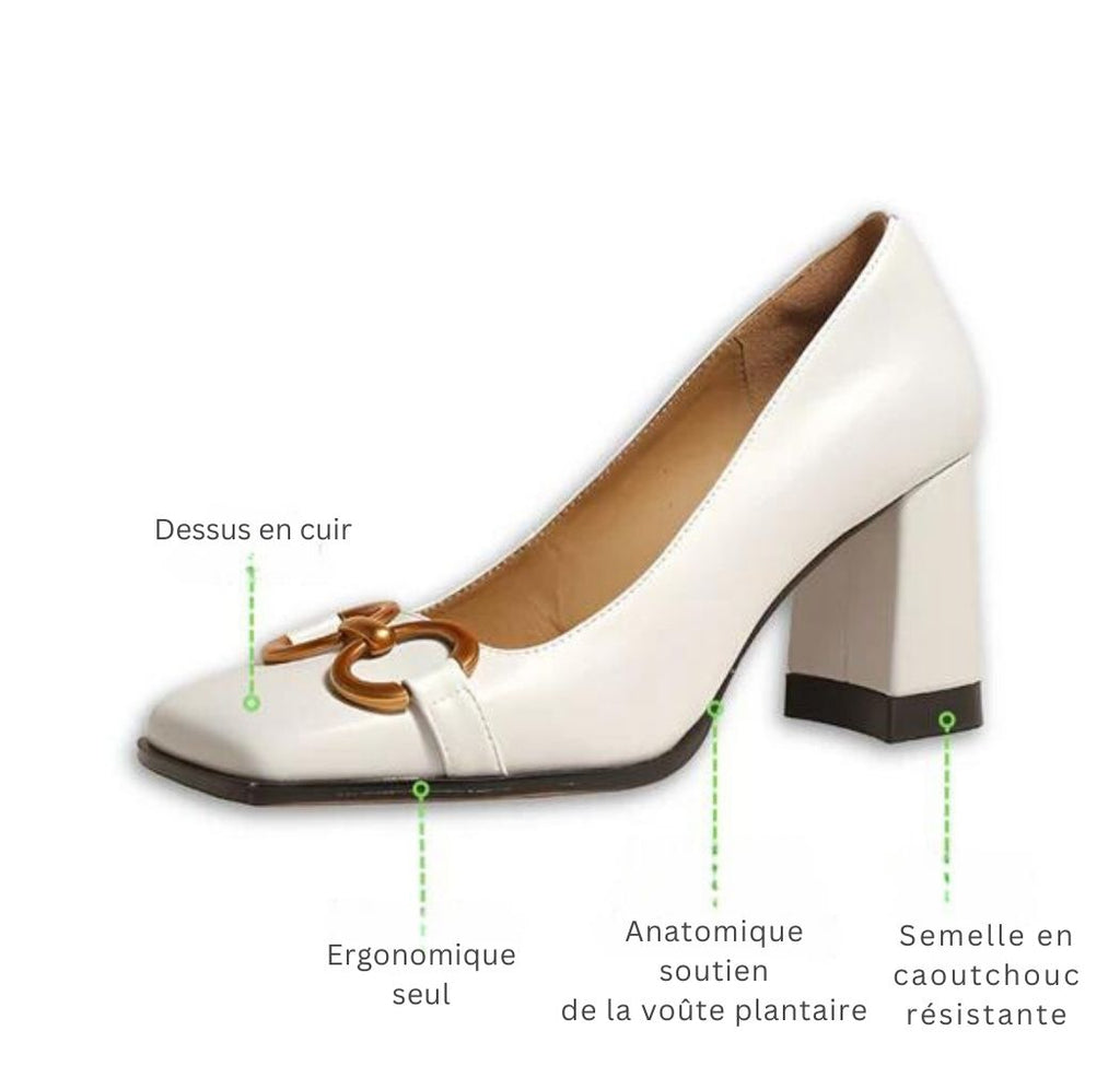 Chaussures à talons orthopédiques élégantes