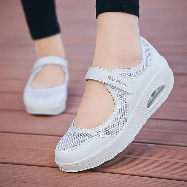 Running Mesh Walking Slip-On Tennis Gym Shoes