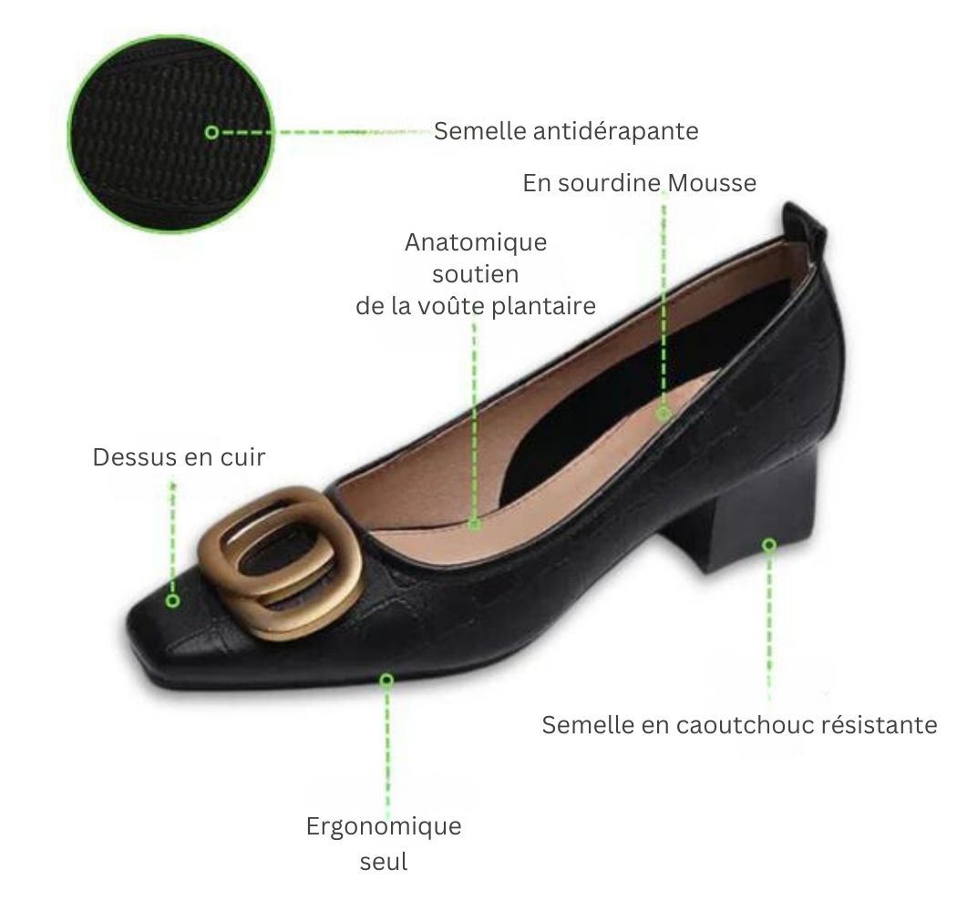 Chaussures orthopédiques à talons