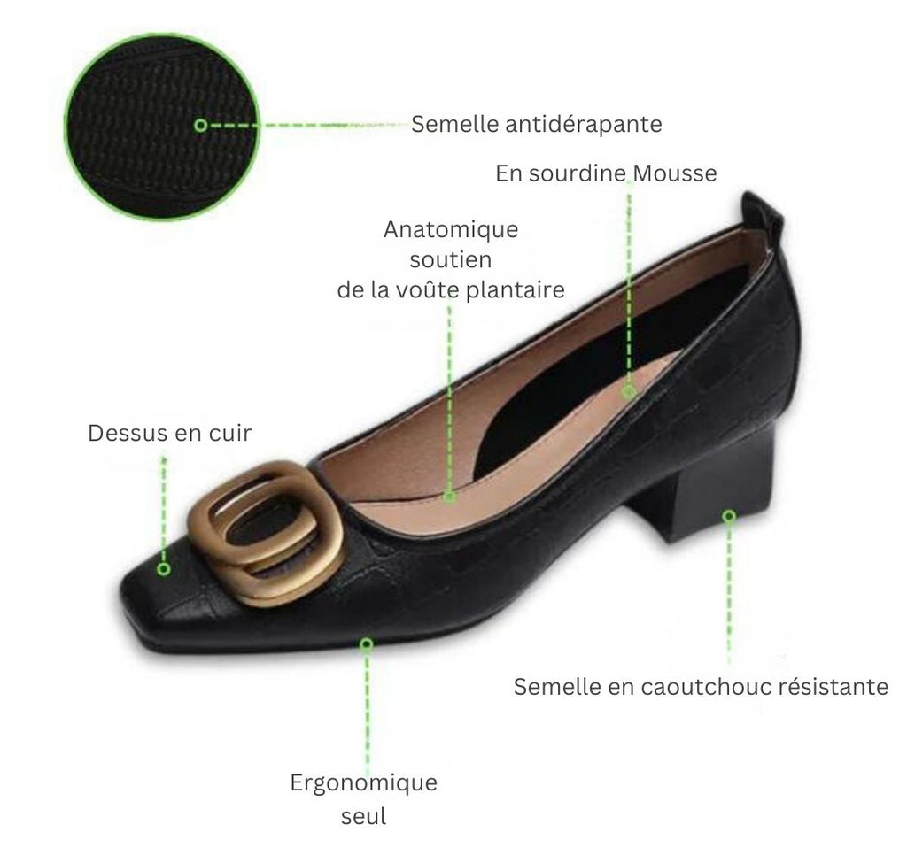 Chaussures orthopédiques à talons