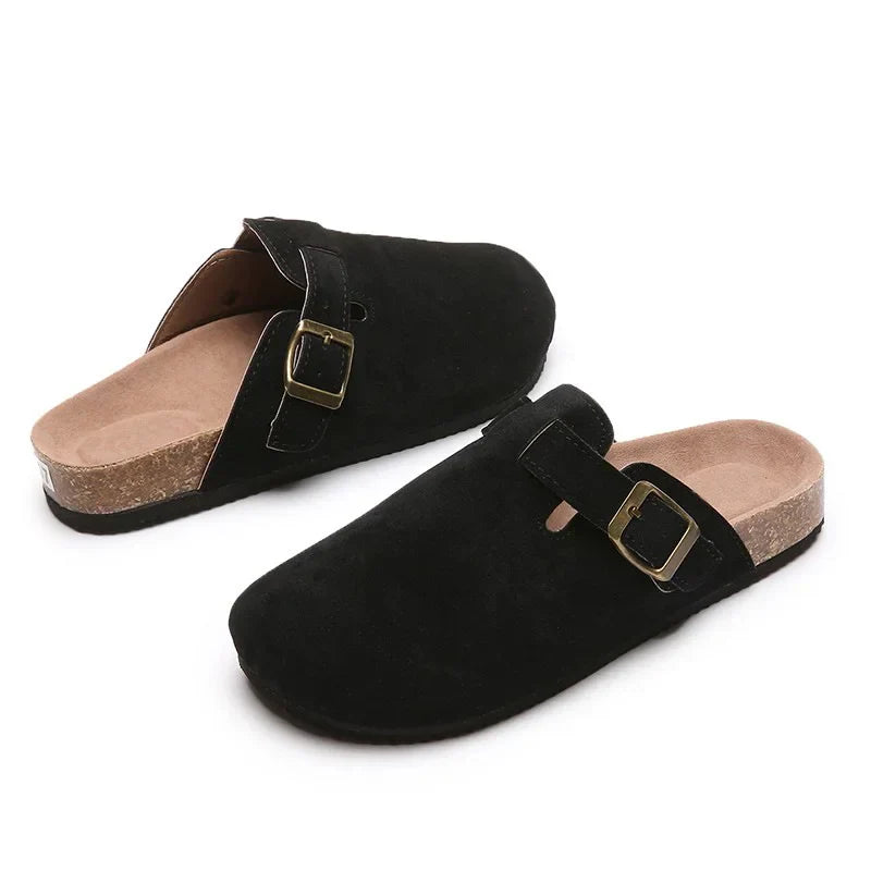 Pantoufles Mules Sandales Modernes Boucle Chaussures Strap