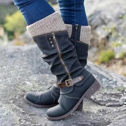 Bottes de soutien élégantes et détaillées