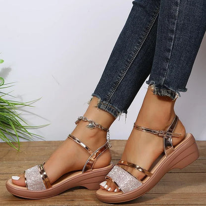 Women Summer Ankle Strap Platform Sandals