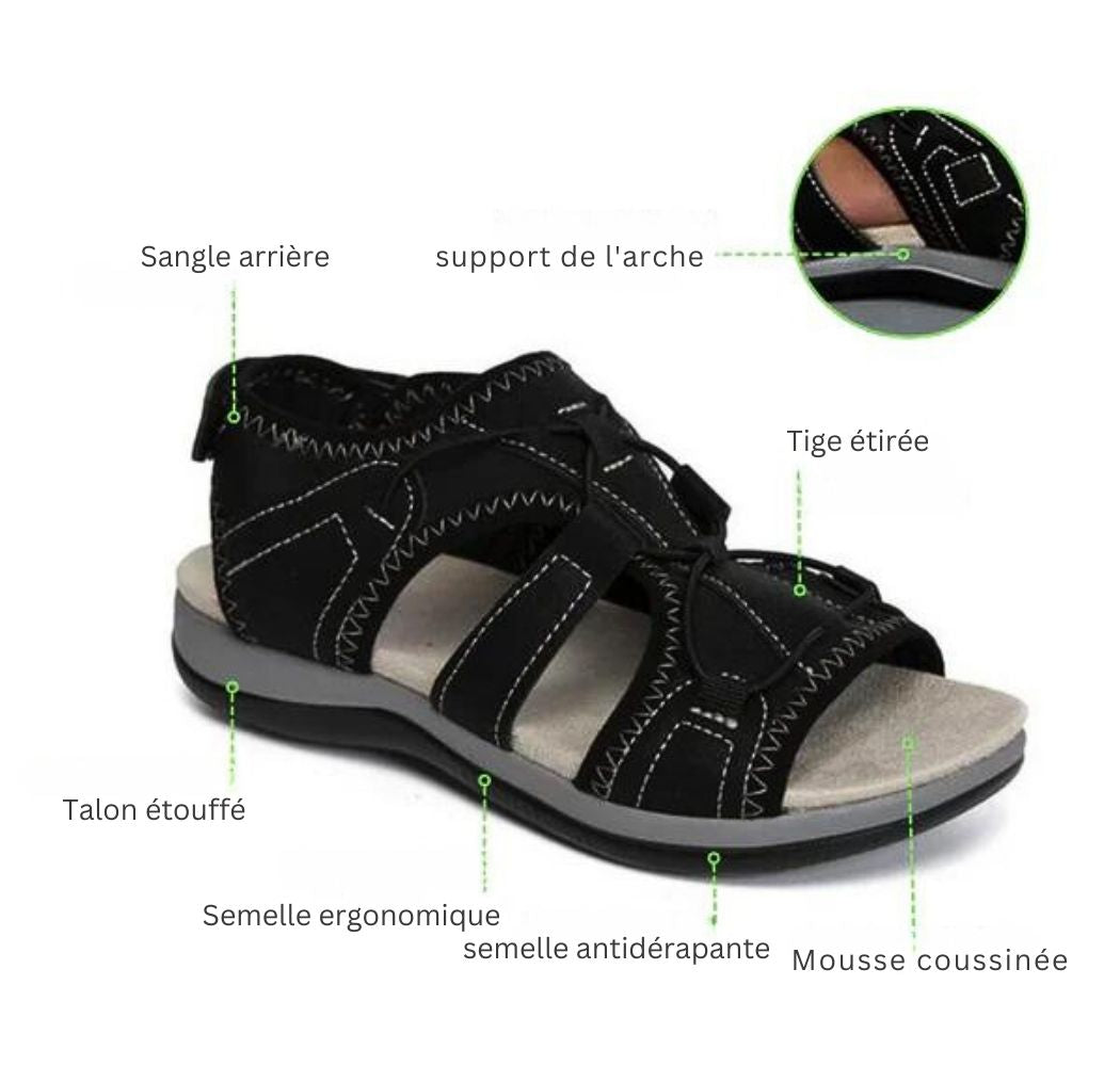 Sandales de marche orthopédiques pour femmes