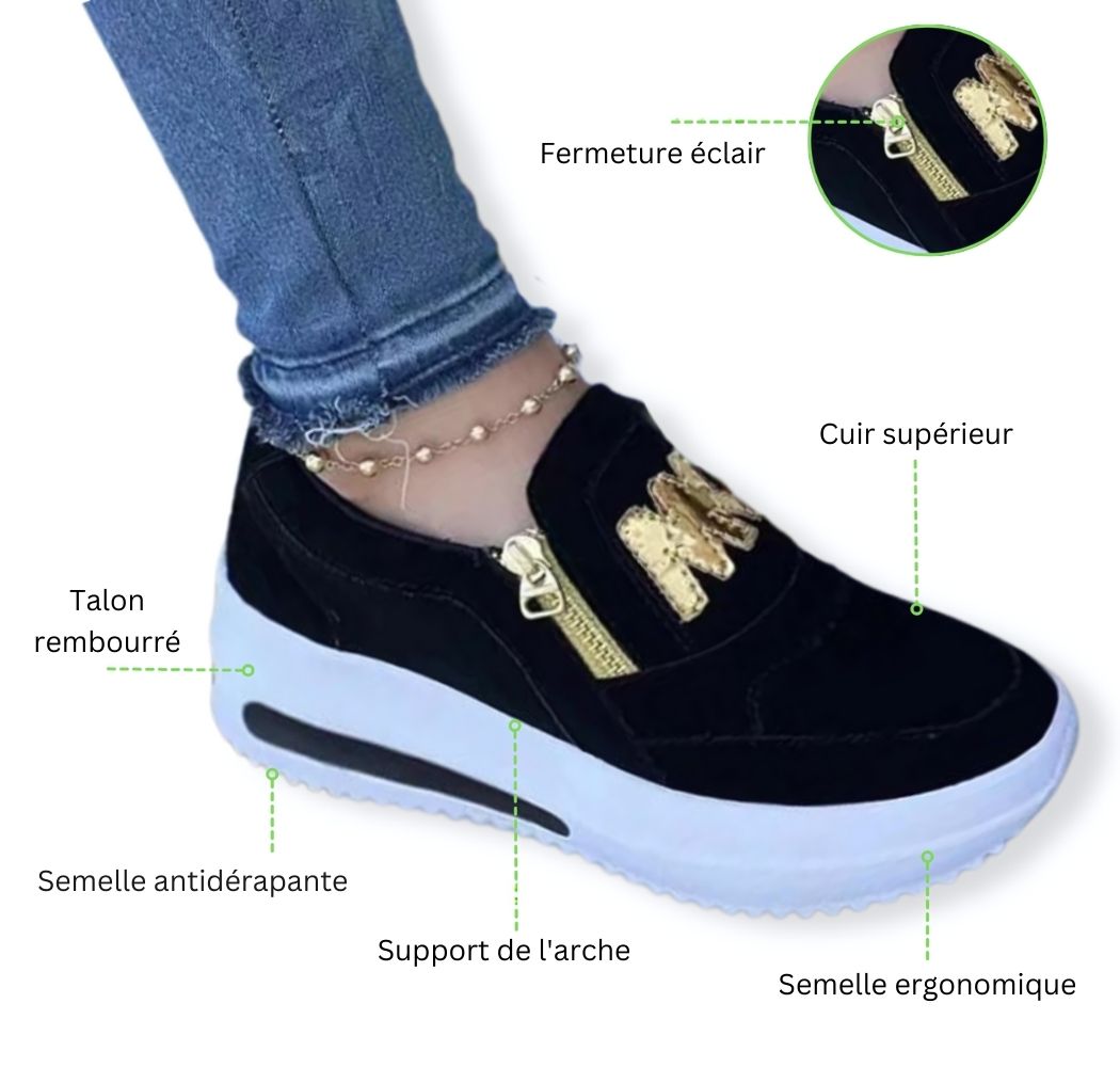 Chaussures orthopédiques à la mode pour femmes