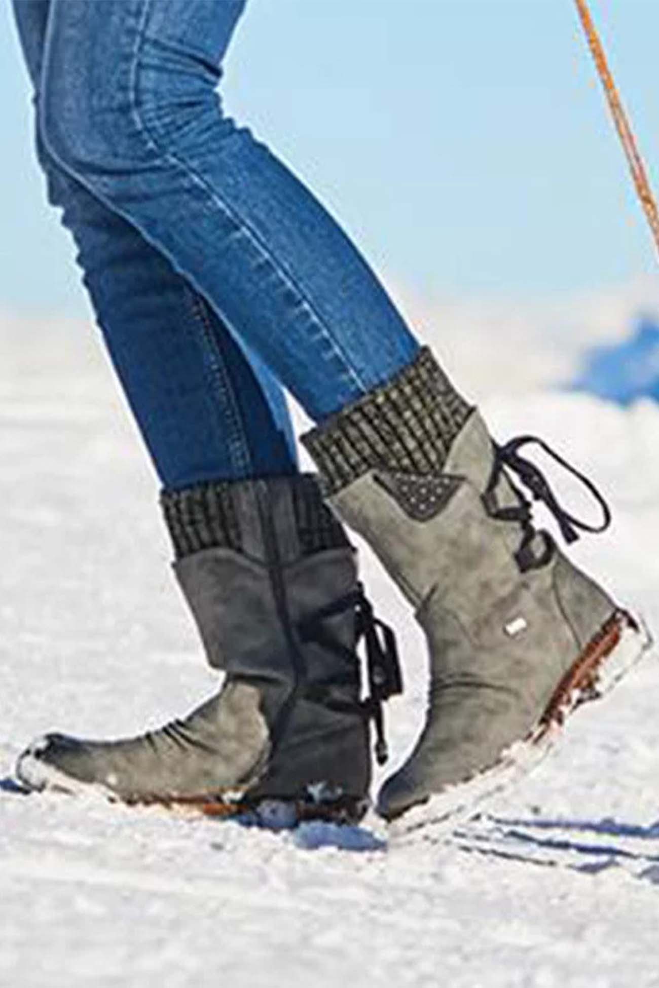 Bottes orthopédiques de soutien à la mode