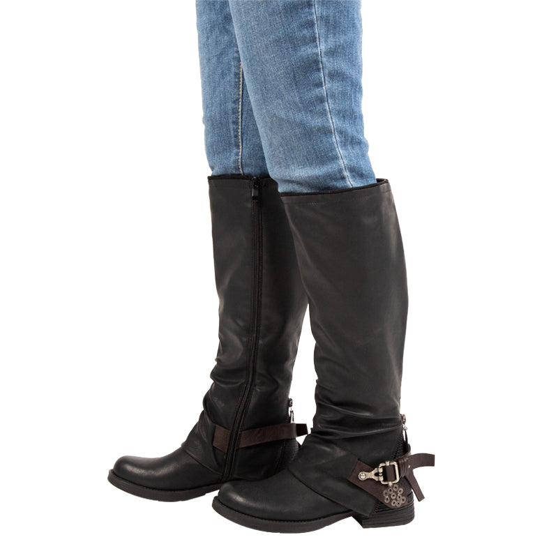 Bottes de soutien élégantes et détaillées