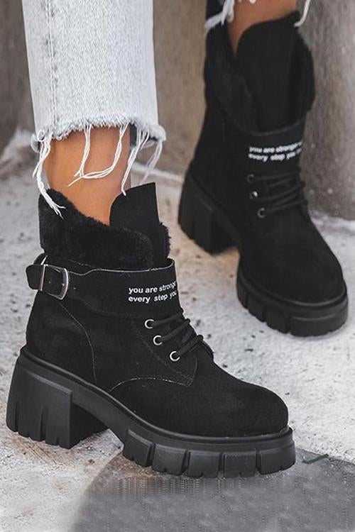 Bottes de combat tendance et confortables