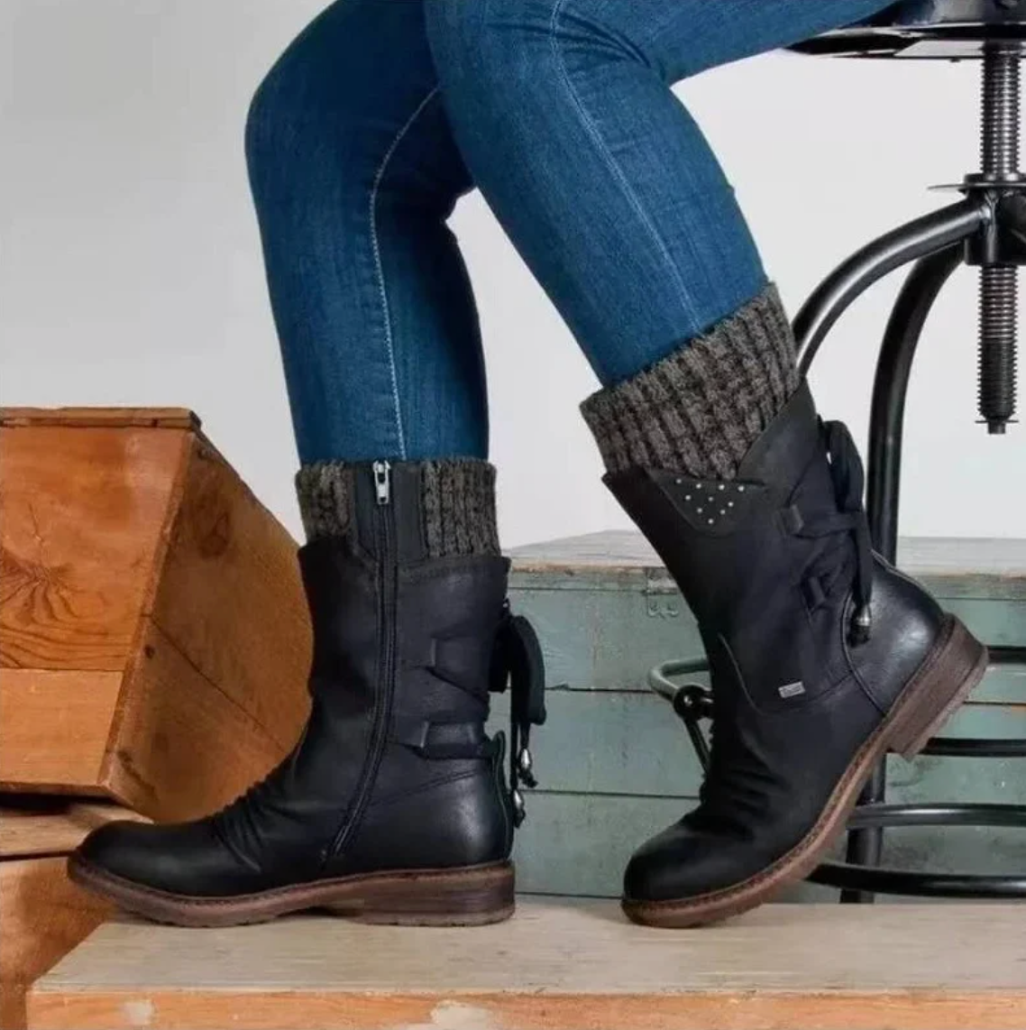 Bottes orthopédiques confortables et durables