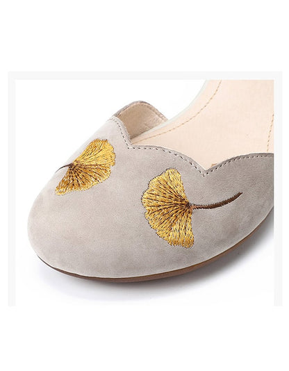 Sandales en cuir souple pour femmes