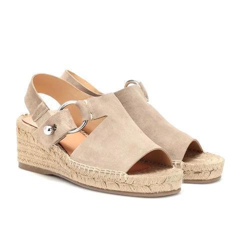 Espadrille à semelle compensée pour femmes